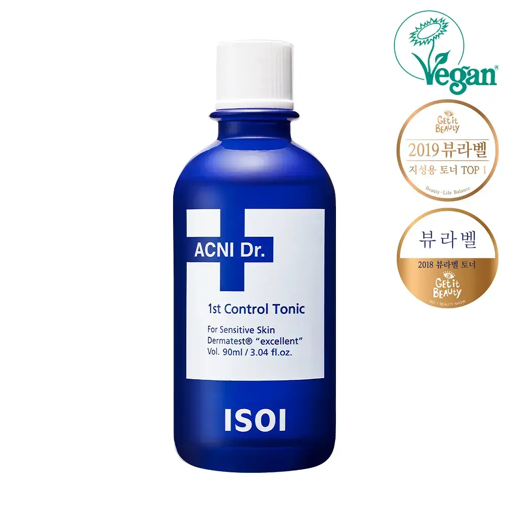 [응급진정토닉] 아이소이 아크니 닥터 1st 컨트롤 토닉 90ml